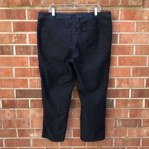 Lands' End Ankle Length Straight Leg Jeans - Picture 5 of 15